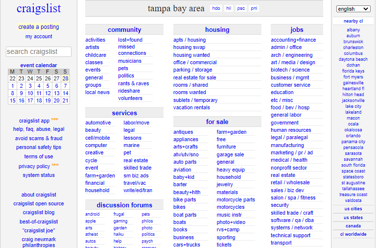 How To Successfully Sell Items On Craigslist Tampa